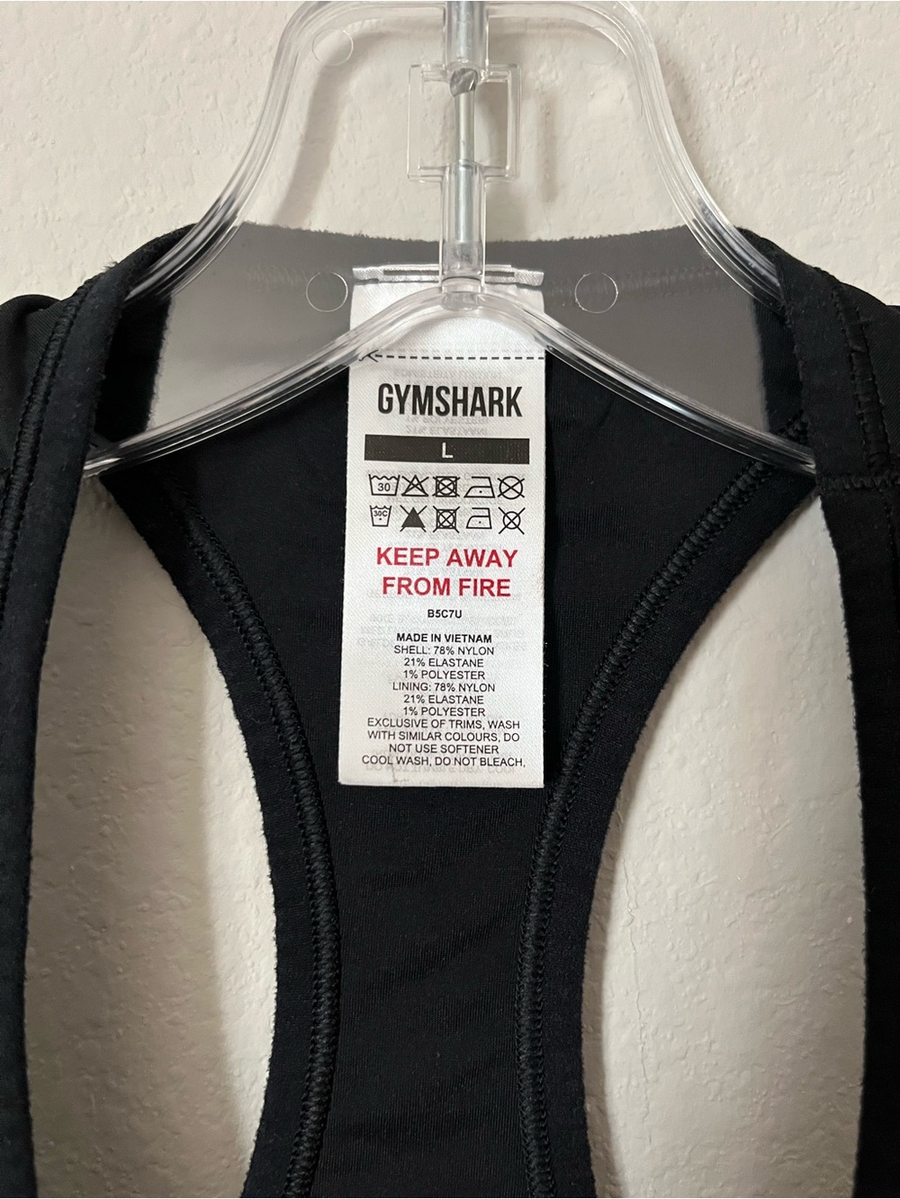 Gymshark Feather Form Racerback Tank - Picture 3 of 5